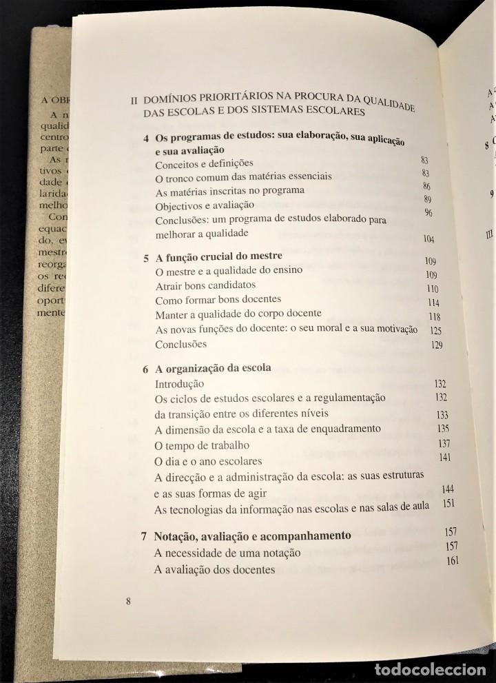 Libros de segunda mano: As Escolas e a Qualidade de O. C. D. E. - Foto 4