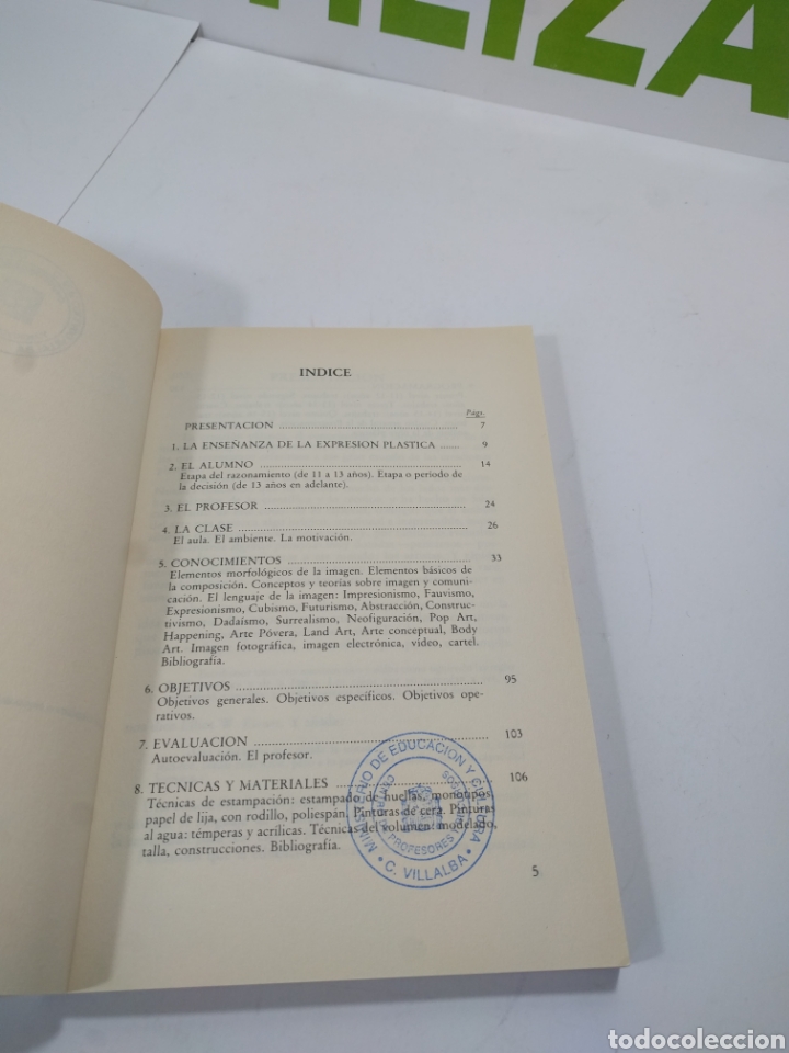 Libros de segunda mano: Expresi&oacute;n pl&aacute;stica en secundaria. Isabel Merodio. Narcea. - Foto 7