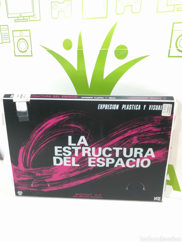 Libros de segunda mano: La estructura del espacio. Expresi&oacute;n pl&aacute;stica y visual. Materiales para educaci&oacute;n secundaria. - Foto 1