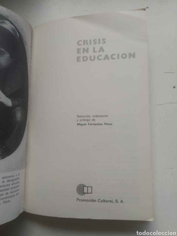 Libros de segunda mano: CRISIS EN LA EDUCACI&Oacute;N/EL CORREO DE LA UNESCO - Foto 2