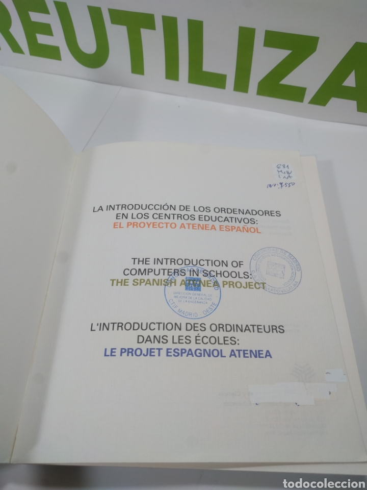 Libros de segunda mano: Proyecto Atenea. Ocde - Foto 2
