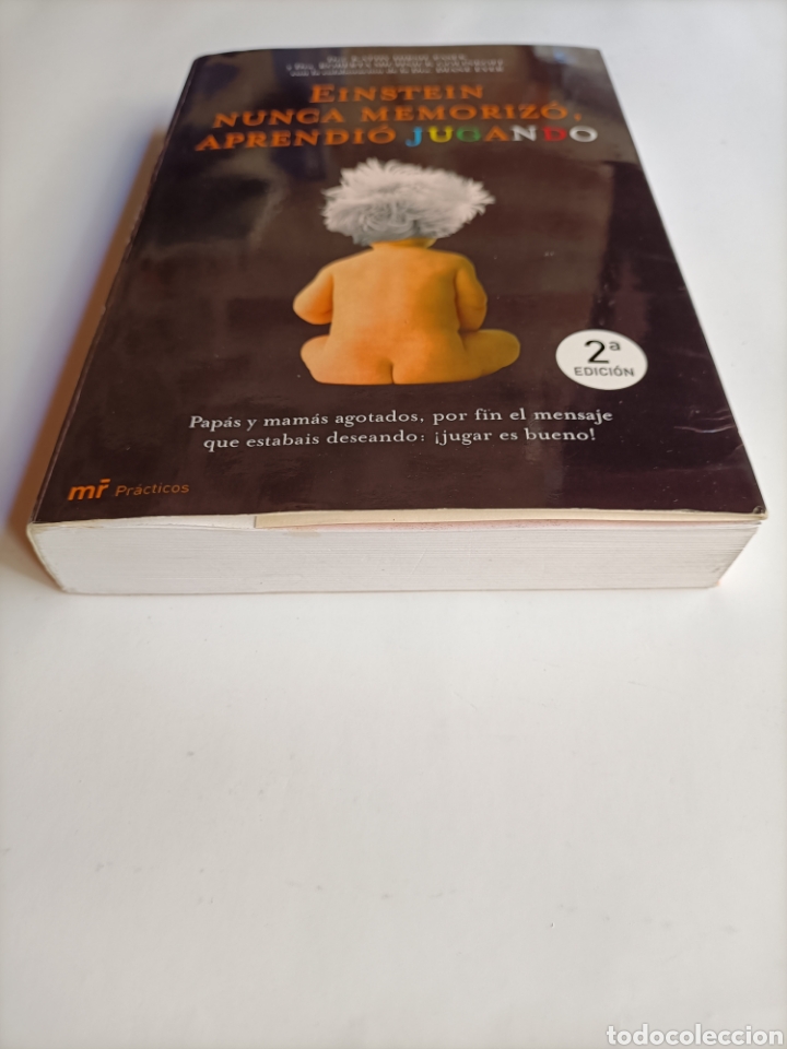Libros de segunda mano: Einstein nunca memorizo, aprendi&oacute; jugando - Foto 4