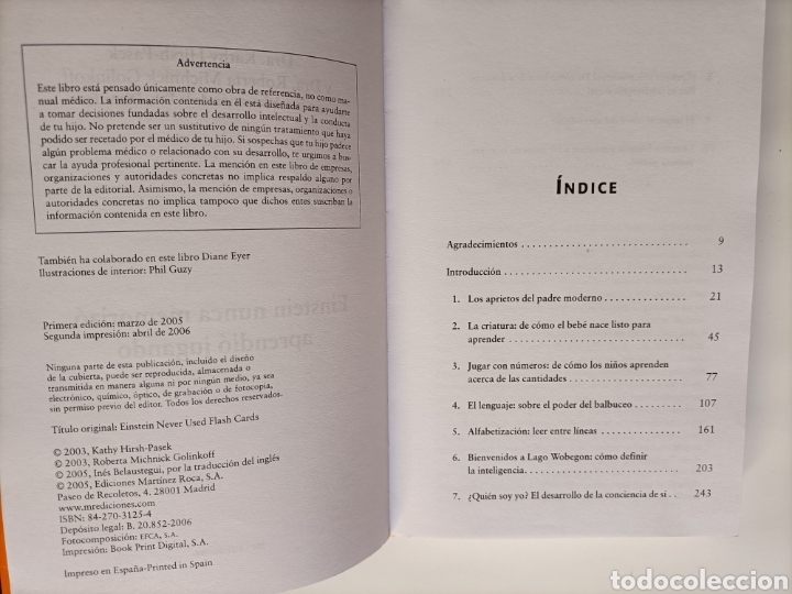 Libros de segunda mano: Einstein nunca memorizo, aprendi&oacute; jugando - Foto 9