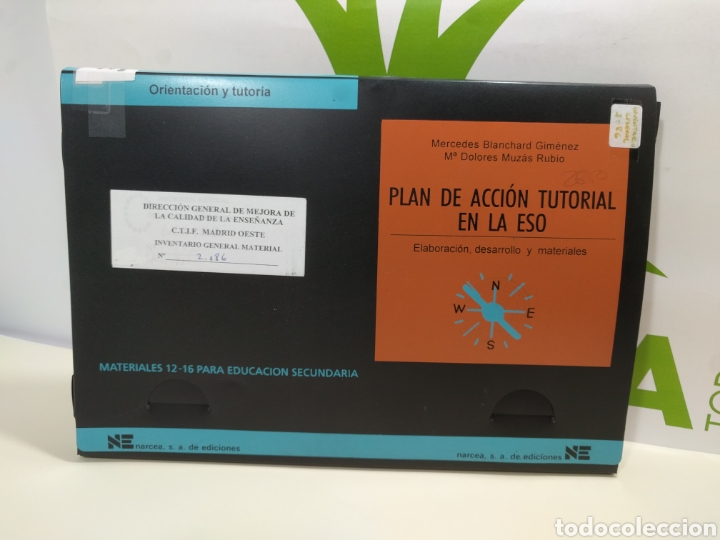 Libros de segunda mano: Plan de acci&oacute;n tutorial en la ESO. Elaboracion, desarrollo y materiales. Narcea. Ediciones - Foto 1