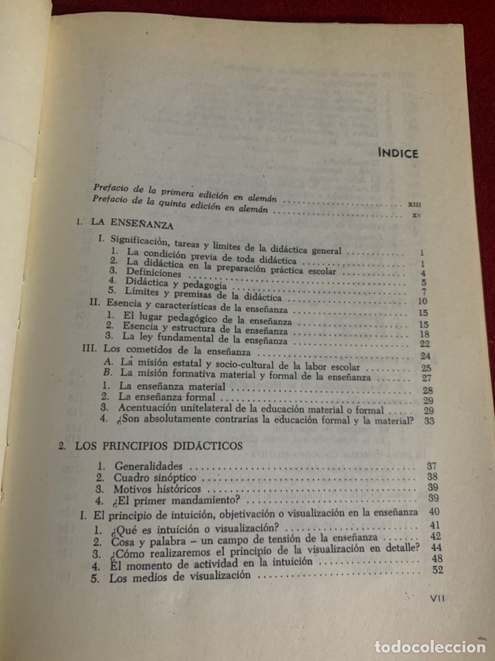 Libros de segunda mano: Principios de did&aacute;ctica moderna. Karl St&ouml;cker. - Foto 5