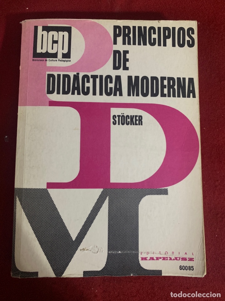 Libros de segunda mano: Principios de did&aacute;ctica moderna. Karl St&ouml;cker. - Foto 1
