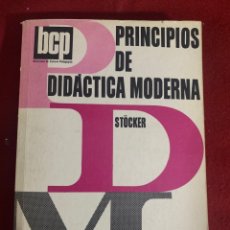 Libros de segunda mano: PRINCIPIOS DE DIDÁCTICA MODERNA. KARL STÖCKER.. Lote 336931038