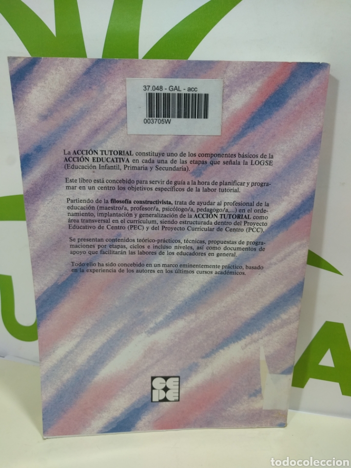 Libros de segunda mano: La acci&oacute;n tutorial en la ense&ntilde;anza no universitaria. Cepe. - Foto 2