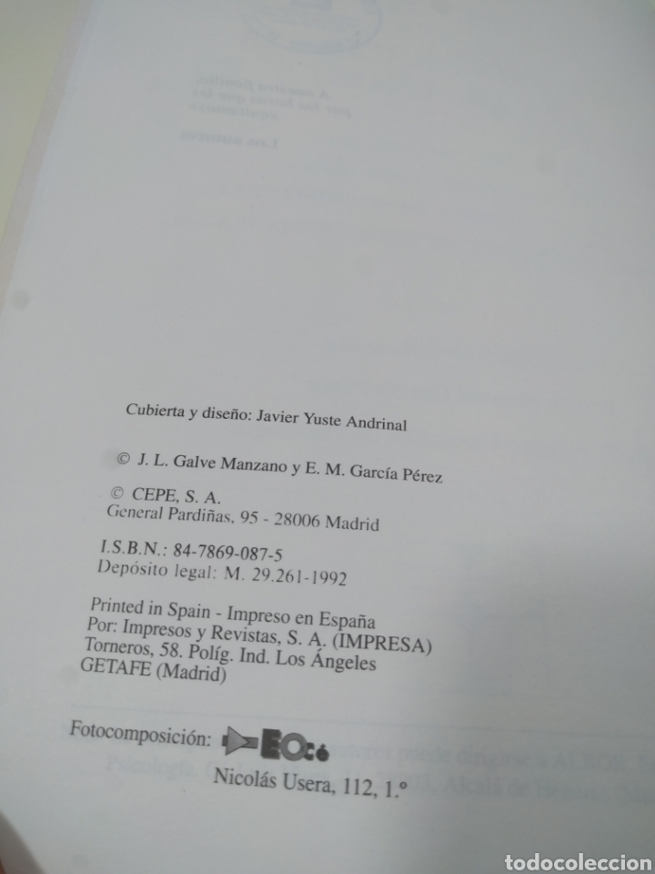 Libros de segunda mano: La acci&oacute;n tutorial en la ense&ntilde;anza no universitaria. Cepe. - Foto 4