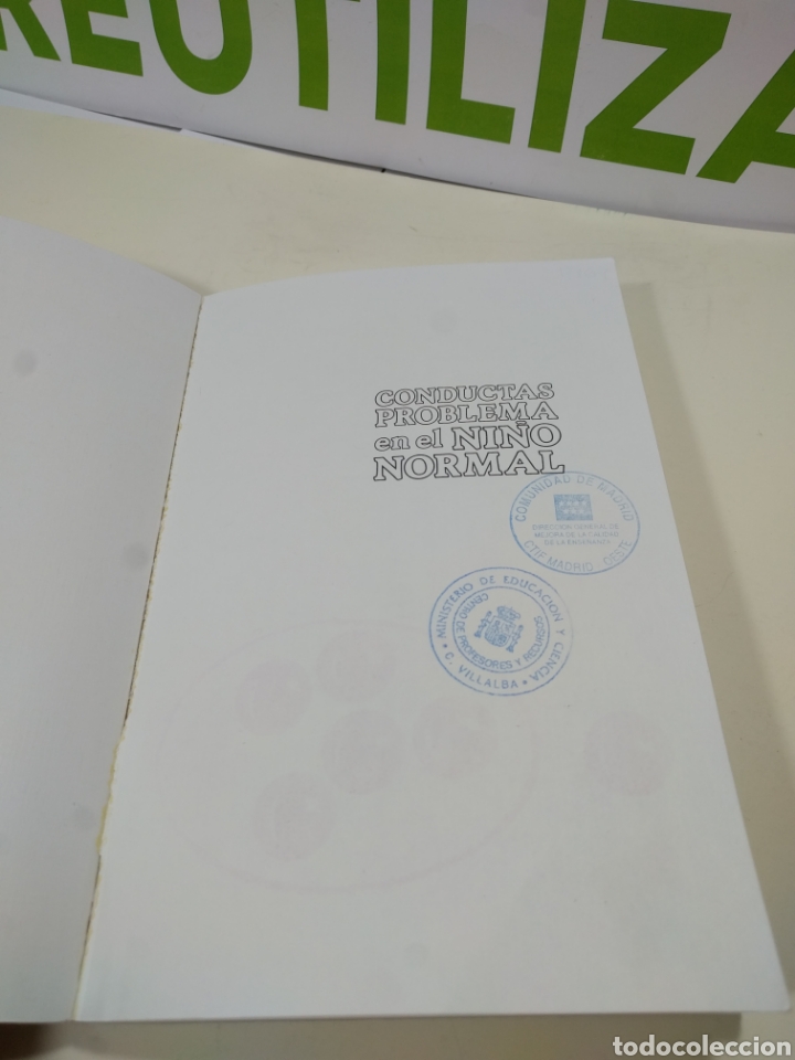 Libros de segunda mano: Conductas problemas en el ni&ntilde;o normal programas preventivos y terap&eacute;uticos. - Foto 3