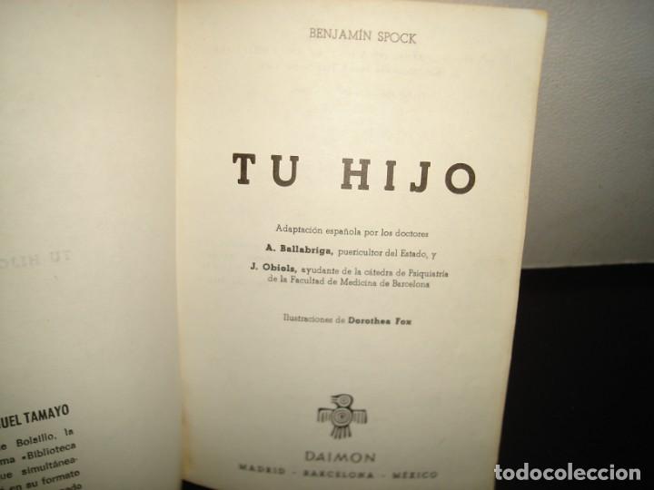 Libros de segunda mano: 2- TU HIJO - DR. SPOCK - Foto 3