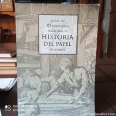 Libros de segunda mano: HISTORIA DEL PAPEL EN ESPAÑA. Lote 342271868