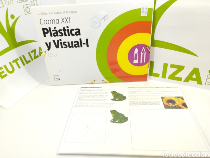 Libros de segunda mano: Pl&aacute;stica y visual-I eso. Croma XXI. Casals - Foto 2
