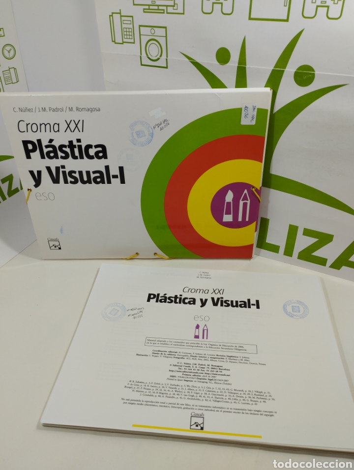 Libros de segunda mano: Pl&aacute;stica y visual-I eso. Croma XXI. Casals - Foto 1
