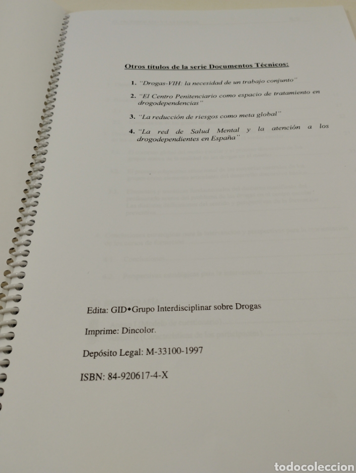 Libros de segunda mano: El profesorado y la prevenci&oacute;n de las drogodependencias. - Foto 3