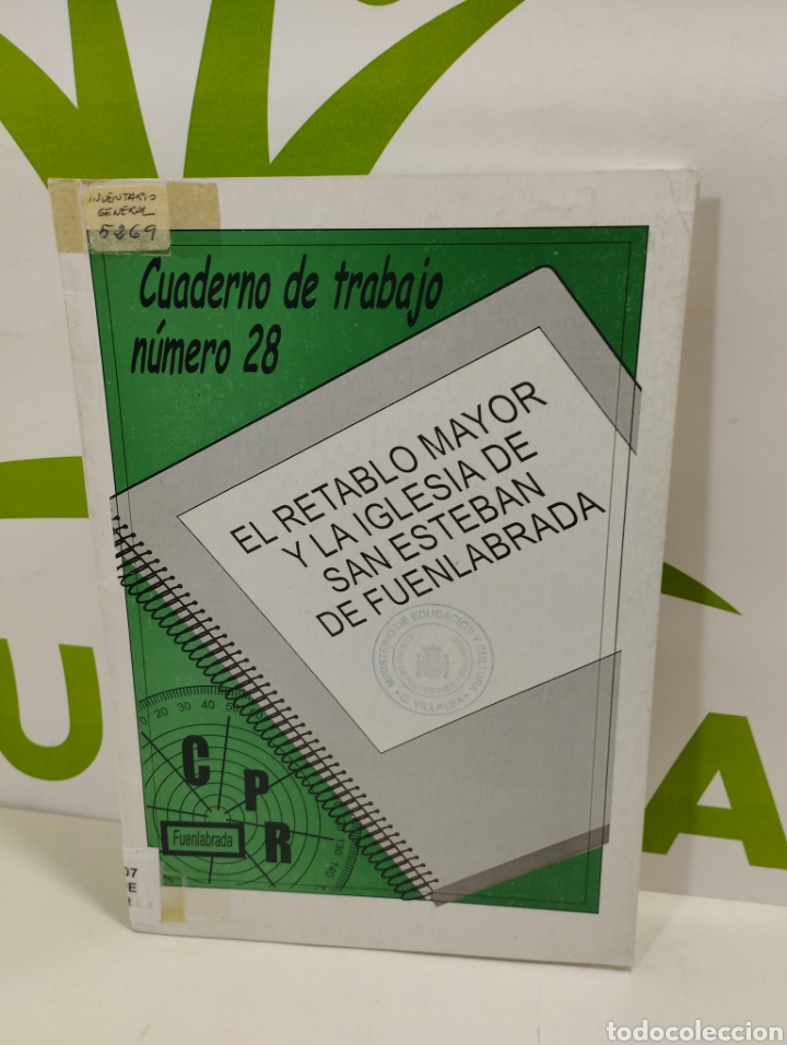 Second hand books: Cuaderno de trabajo numero 28. El retablo mayor y la iglesia de San Esteban de Fuenlabrada.
