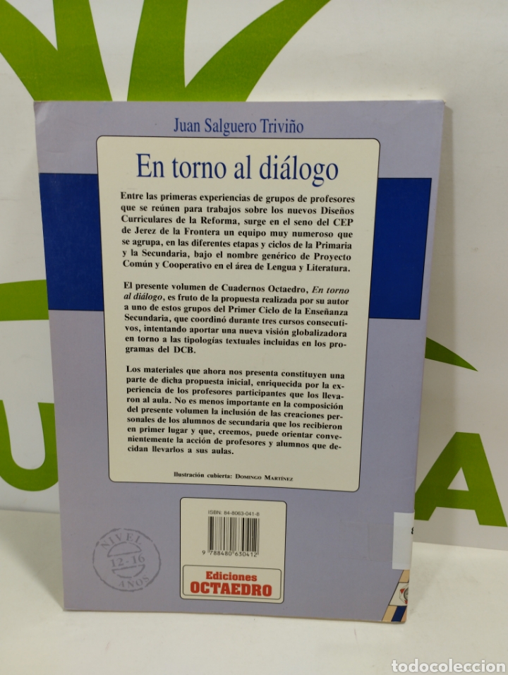 Libros de segunda mano: En torno al di&aacute;logo. Cuadernos octaedro. - Foto 2