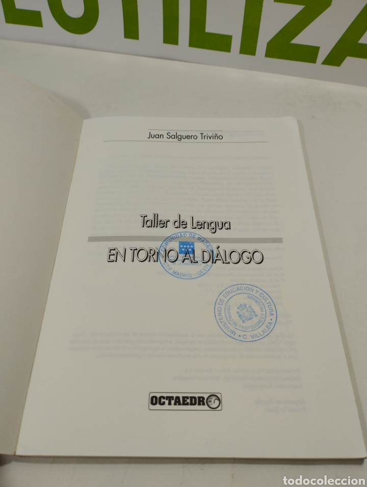 Libros de segunda mano: En torno al di&aacute;logo. Cuadernos octaedro. - Foto 3
