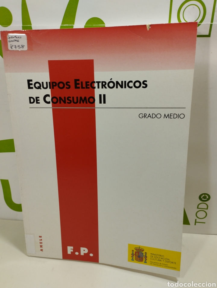 Second hand books: Equipos electr&oacute;nicos de consumo II. Grado medio. Anele. FP