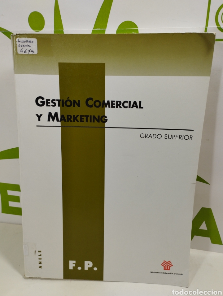 Second hand books: Gesti&oacute;n comercial y marketing. Grado superior. FP. Anele.