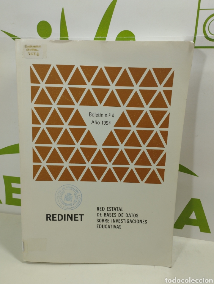 Second hand books: Red estatal de bases de datos sobre investigaciones educativas. Redinet.