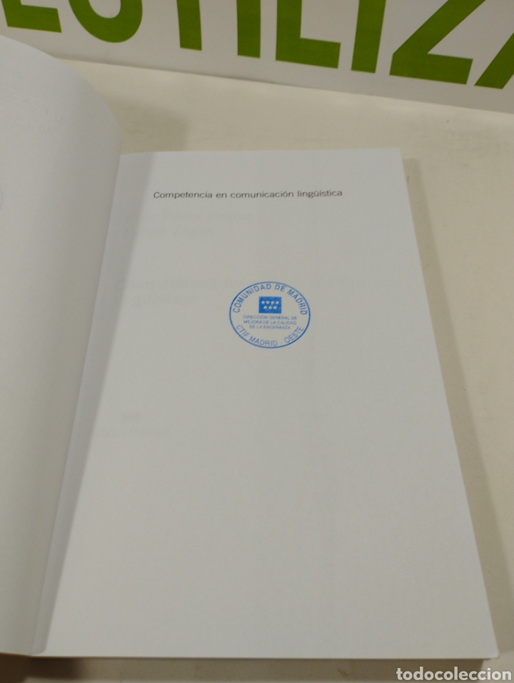 Libros de segunda mano: Competencia en comunicaci&oacute;n ling&uuml;&iacute;stica alianza editorial. - Foto 4