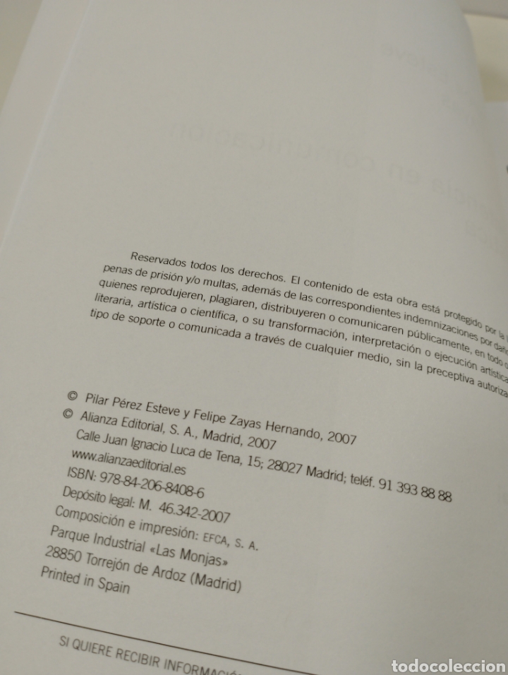 Libros de segunda mano: Competencia en comunicaci&oacute;n ling&uuml;&iacute;stica alianza editorial. - Foto 6