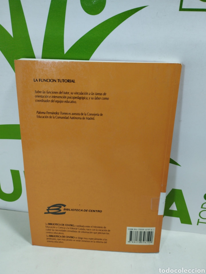 Libros de segunda mano: La funci&oacute;n tutorial. Biblioteca de centro. Castalia. - Foto 2