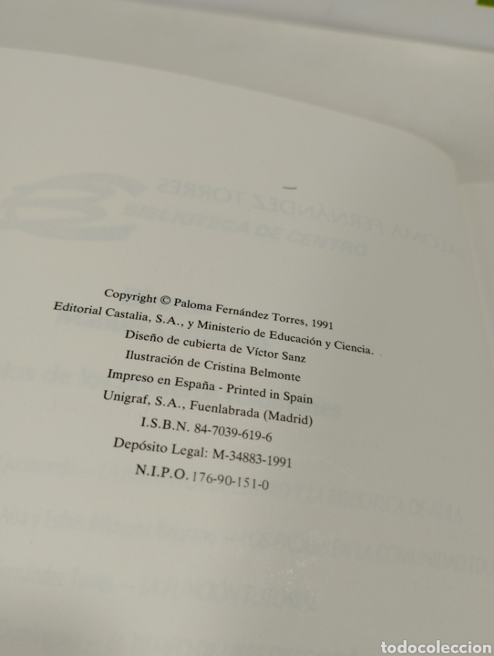 Libros de segunda mano: La funci&oacute;n tutorial. Biblioteca de centro. Castalia. - Foto 5