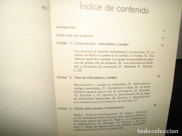 Libros de segunda mano: 16- LOS PADRES SON MAESTROS. PROGRAMA DE MANEJO INFANTIL - WESLEY C. BECKER - Foto 4