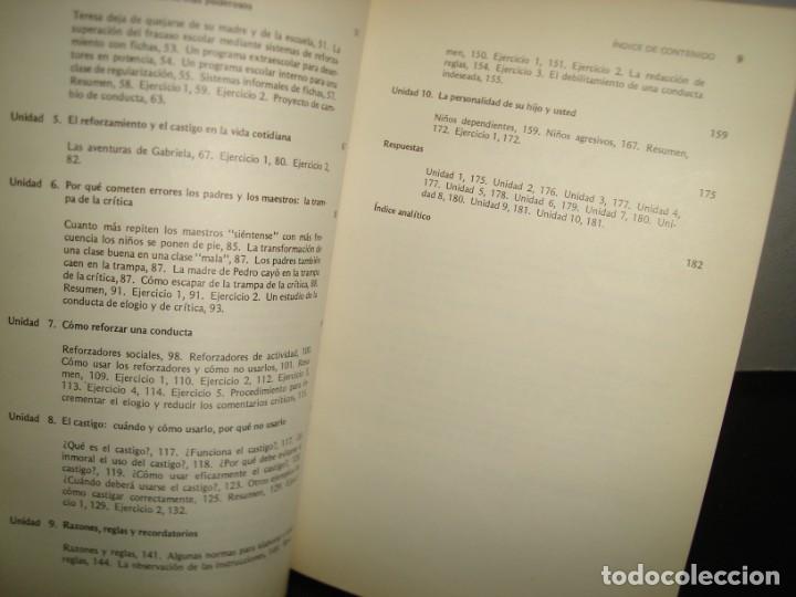Libros de segunda mano: 16- LOS PADRES SON MAESTROS. PROGRAMA DE MANEJO INFANTIL - WESLEY C. BECKER - Foto 5