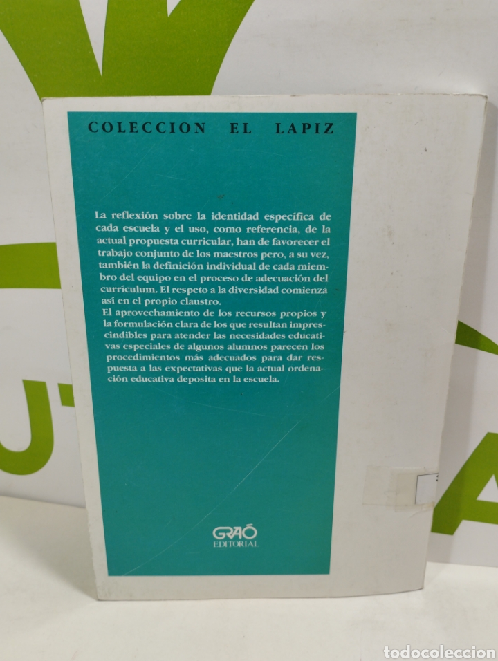 Libros de segunda mano: Programaci&oacute;n de aula y adecuaci&oacute;n curricular. El tratamiento de la diversidad. Editorial grao - Foto 2