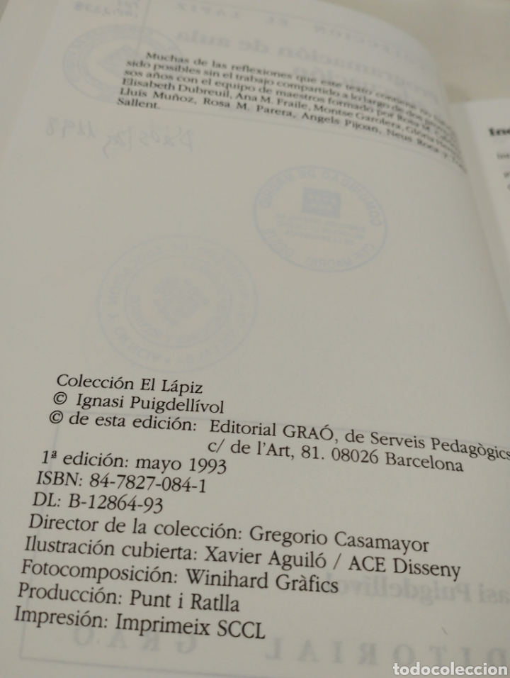 Libros de segunda mano: Programaci&oacute;n de aula y adecuaci&oacute;n curricular. El tratamiento de la diversidad. Editorial grao - Foto 5