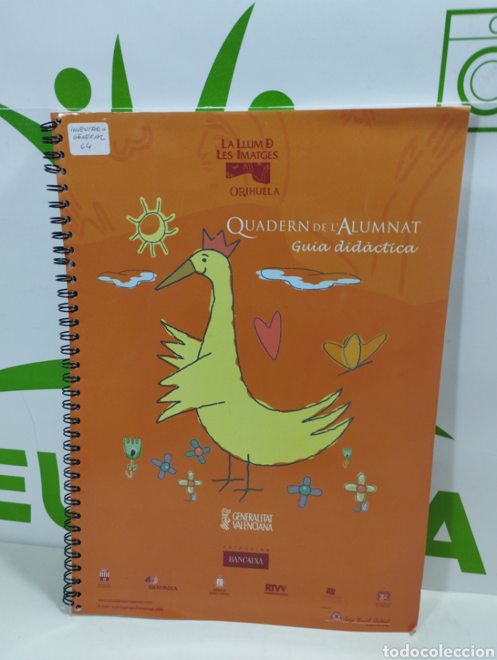 Livres d'occasion: Cuaderno del alumnadom gu&iacute;a did&aacute;ctica. Generalitat Valenciana. Patrocina bancaja.