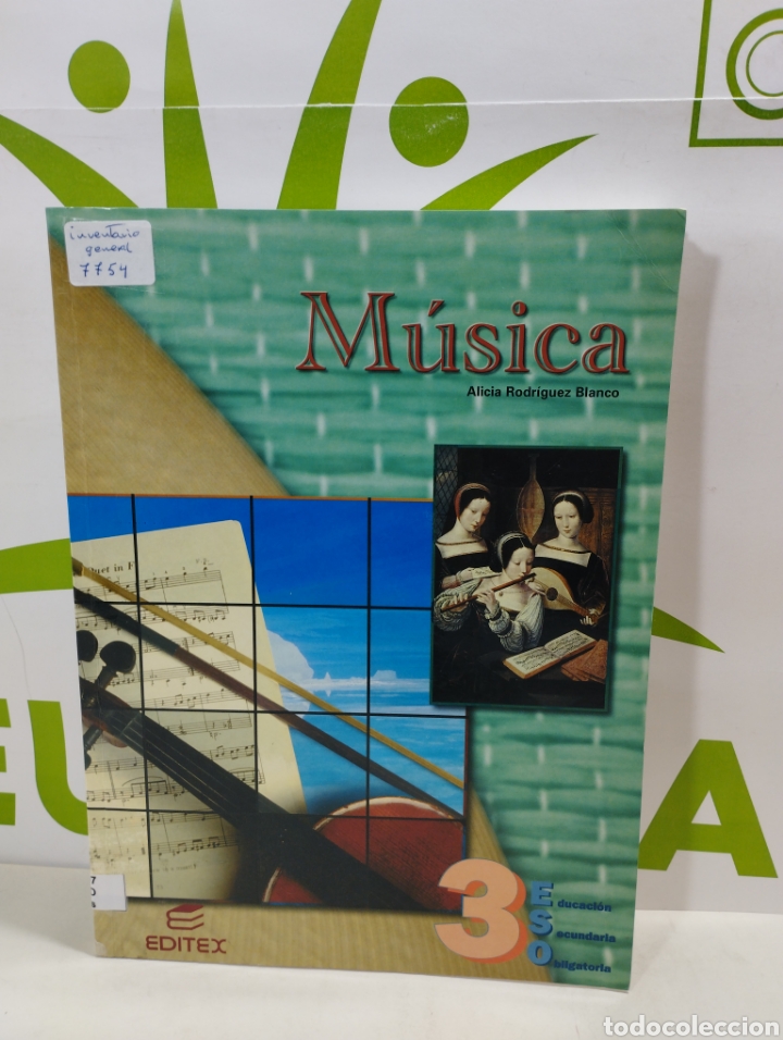 Libros de segunda mano: M&uacute;sica. 3 eso. Editex - Foto 1