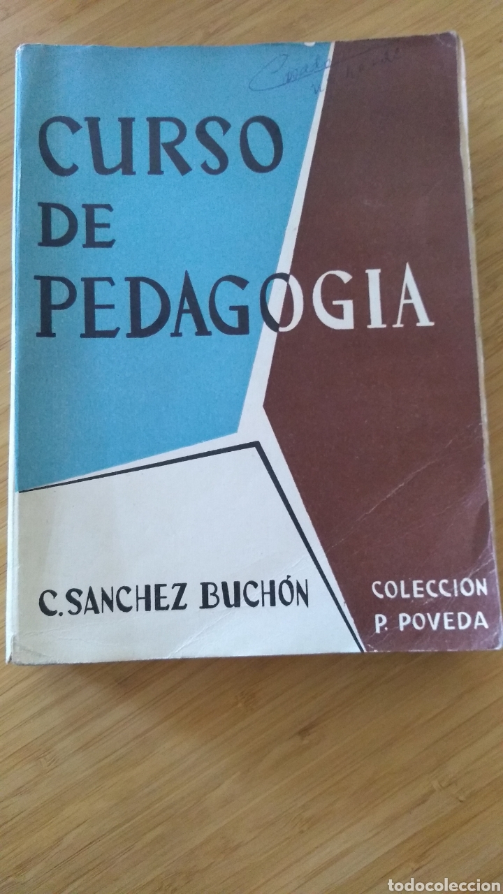 Libros de segunda mano: Curso de pedagogia - C. Sanchez Buchon - Foto 1