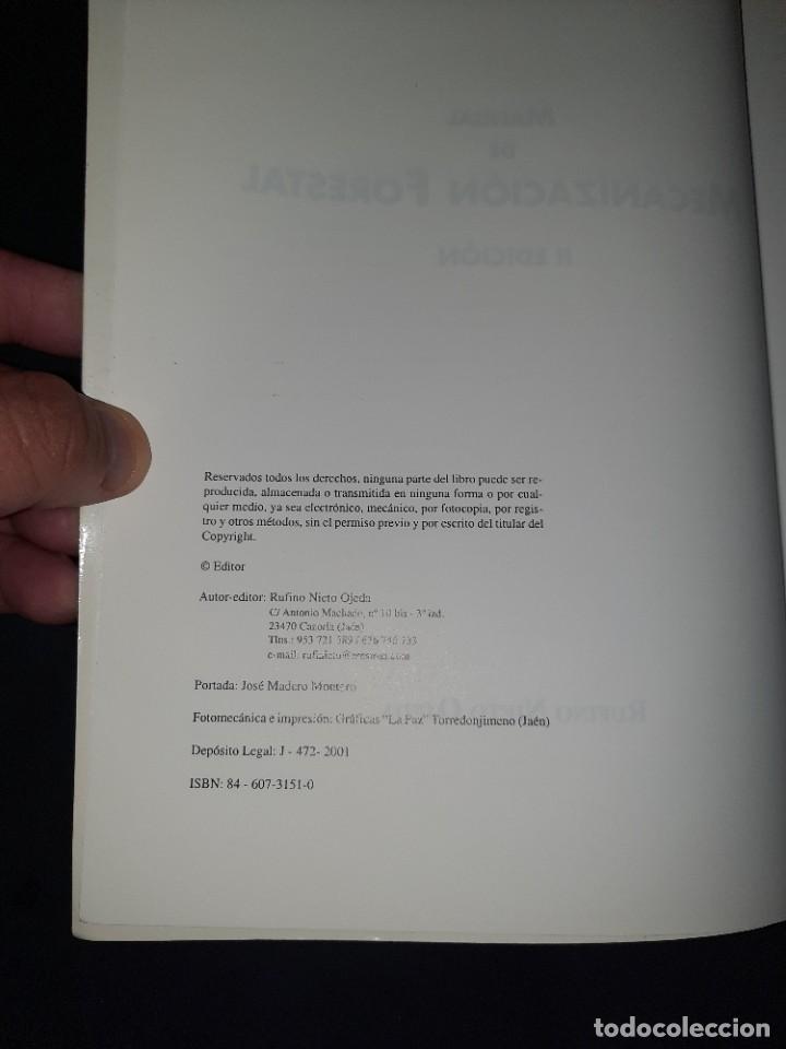 Libros de segunda mano: E2B2 MANUAL MECANIZACION FORESTAL - Foto 4
