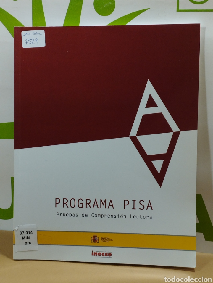 Libros de segunda mano: Programa PISA. Pruebas de comprension lectora. Inecse - Foto 1