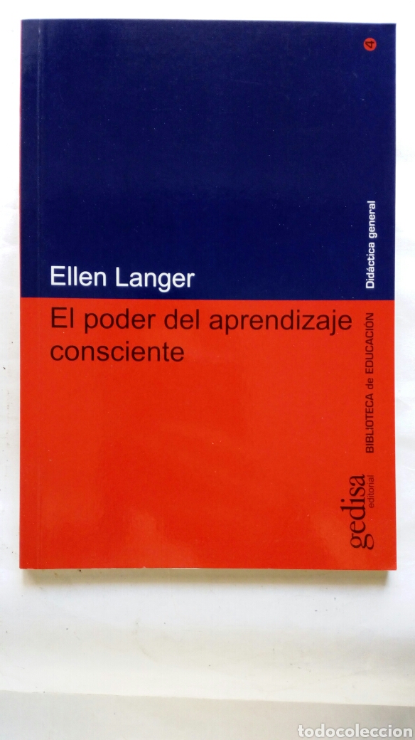 Libros de segunda mano: El poder del aprendizaje consciente. Ellen Langer. - Foto 1