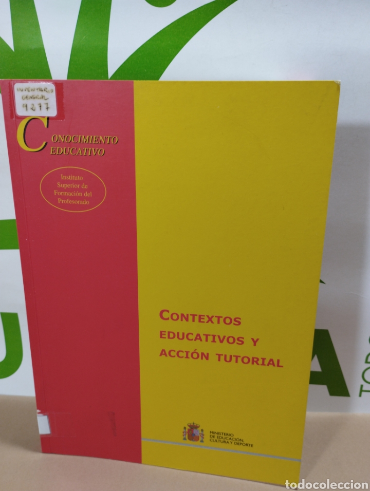 Libros de segunda mano: Contextos educativos y acci&oacute;n tutorial. Conocimiento educativo. - Foto 1