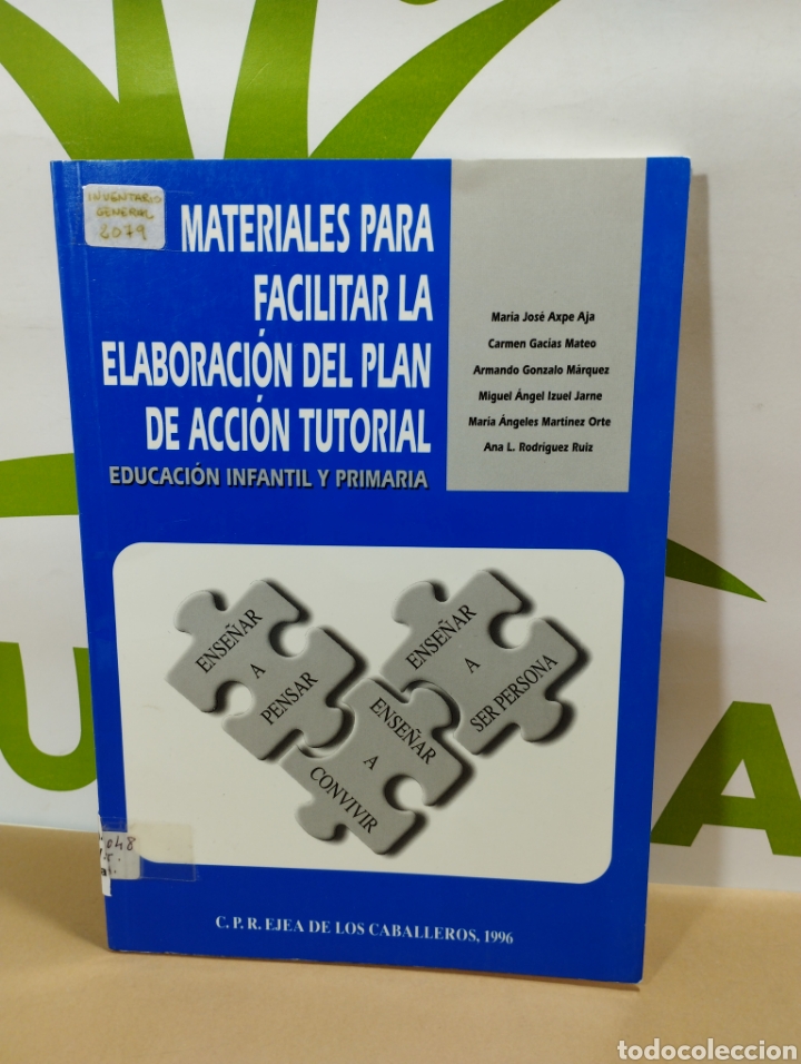 Gebrauchte B&uuml;cher: Materiales para facilitar la elaboraci&oacute;n del plan de acci&oacute;n tutorial. Educaci&oacute;n infantil y primaria
