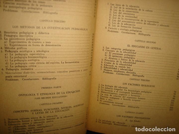 Libros de segunda mano: 35- LA CIENCIA DE LA EDUCACI&Oacute;N - LARROYO - Foto 5