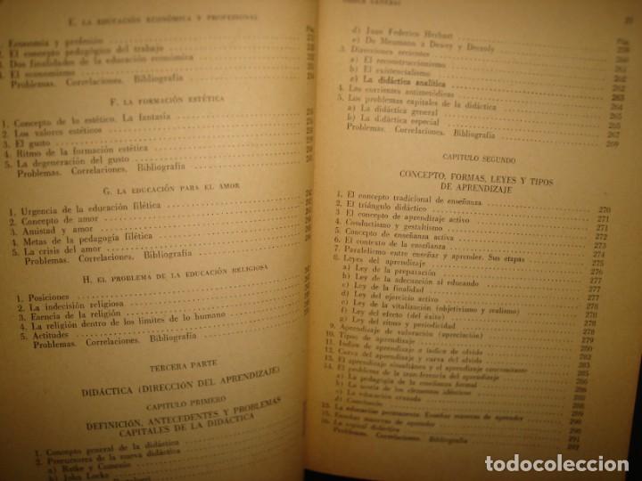 Libros de segunda mano: 35- LA CIENCIA DE LA EDUCACI&Oacute;N - LARROYO - Foto 8