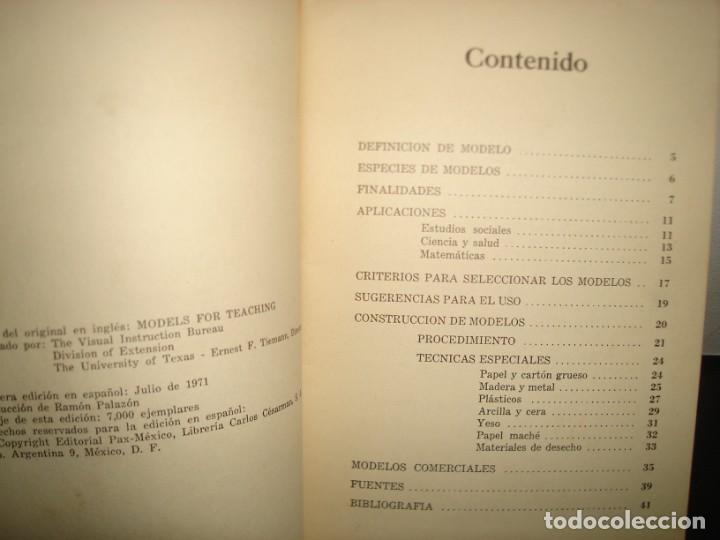 Libros de segunda mano: 38- ELABORACI&Oacute;N Y USO DE MODELOS PARA LA ENSE&Ntilde;ANZA - Foto 4