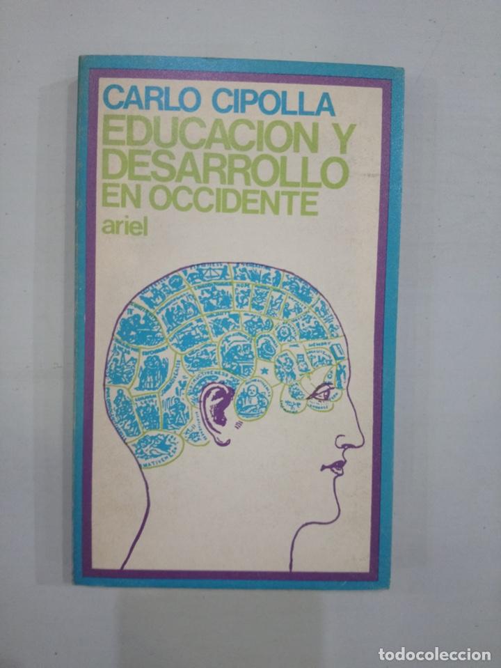 Libros de segunda mano: Carlo Cipolla - Educaci&oacute;n y desarrollo en Occidente - Foto 1