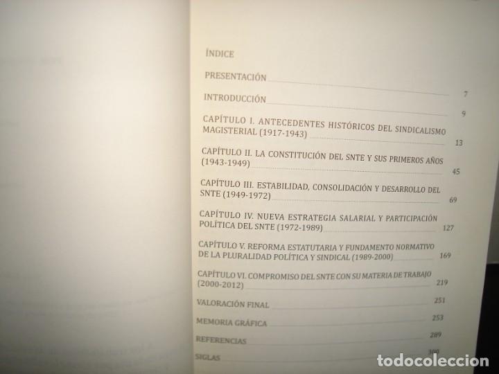 Libros de segunda mano: 1- VISI&Oacute;N COLECTIVA DE UNA PROFESI&Oacute;N: SNTE - Foto 4