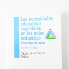 Libros de segunda mano: LAS NECESIDADES EDUCATIVAS ESPECIALES EN LAS AULAS ORDINARIAS, HERDA HANKO TEMAS DE EDUCACIÓN PAIDÓS. Lote 362684635