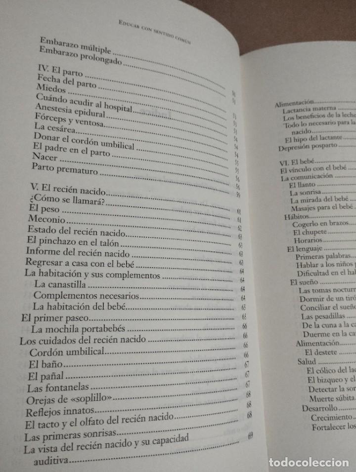 Libros de segunda mano: EDUCAR CON SENTIDO COM&Uacute;N (JAVIER URRA) - Foto 4
