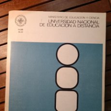 Libros de segunda mano: UNED TEORÍA DE LA EDUCACIÓN 1983. UNIVERSIDAD NACIONAL EDUCACIÓN A DISTANCIA. Lote 364152241