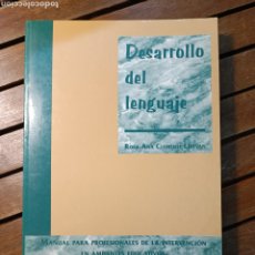 Libros de segunda mano: DESARROLLO DEL LENGUAJE ROSA ANA CLEMENTE ESTEVAN EDICIONES OCTAEDRO. 1995 PRIMERA EDICIÓN. Lote 364160836